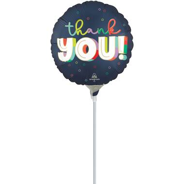 Foil Balloon – Mini – “thank YOU!” – 23 cm